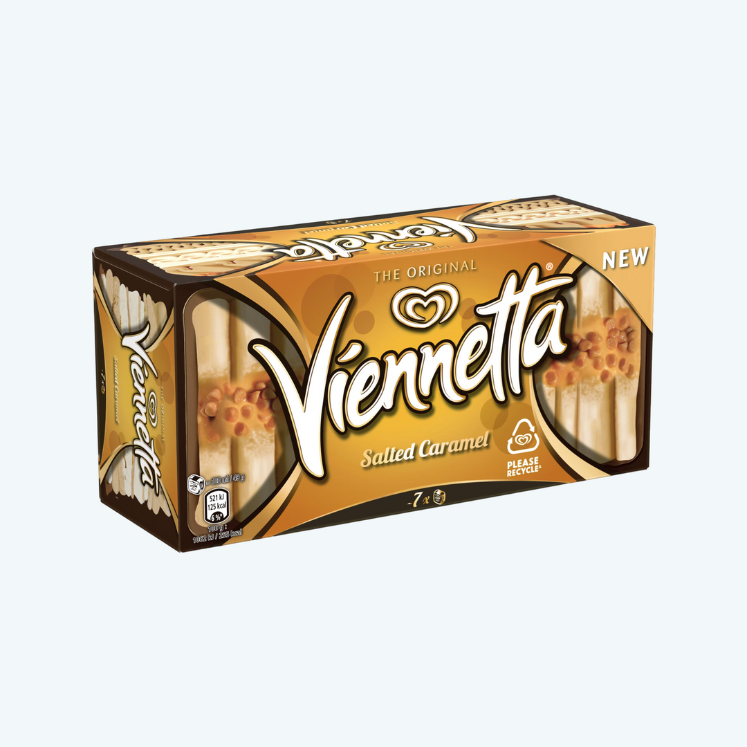 Viennetta ijs caramel