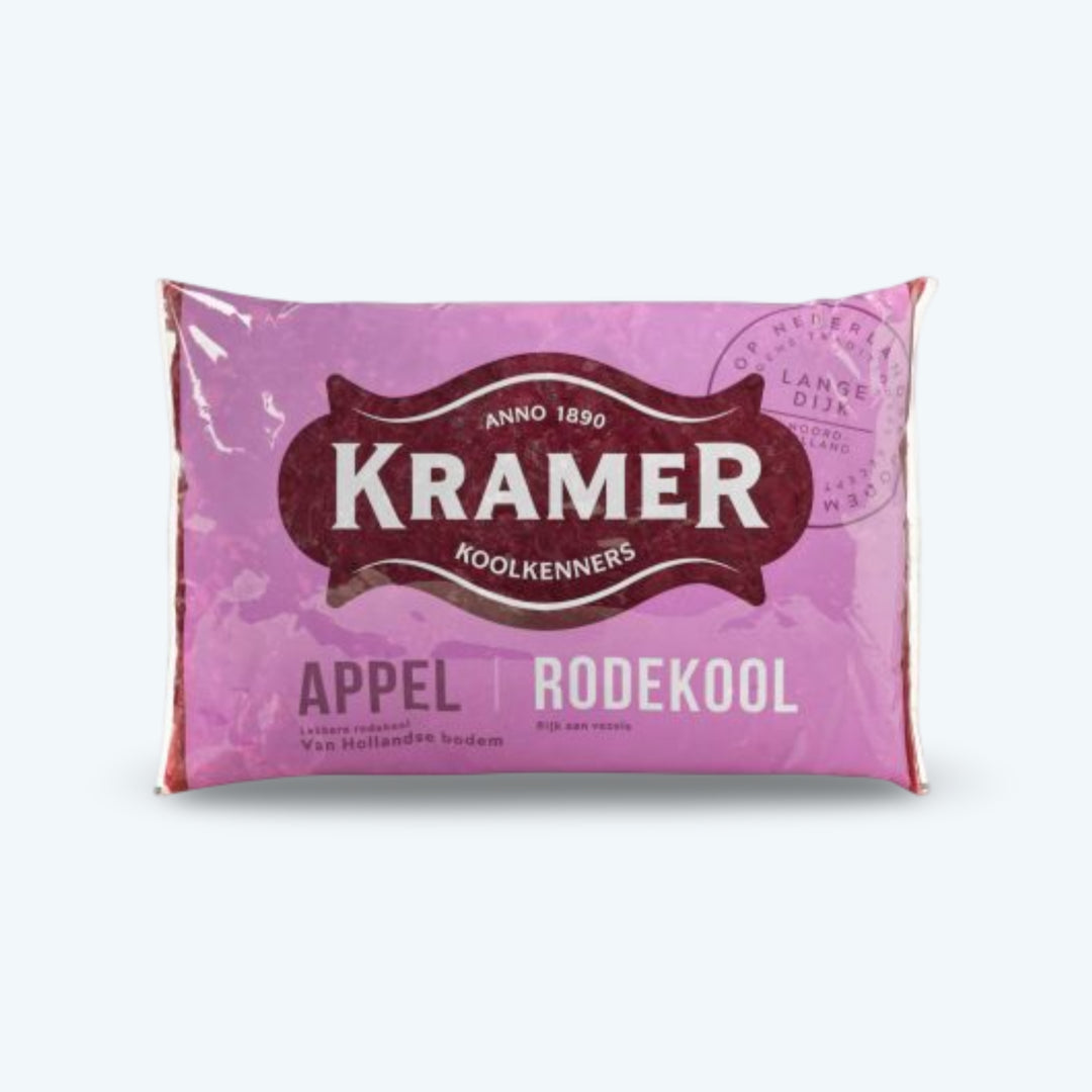 Zuurkool appel/rode kool (500gr)