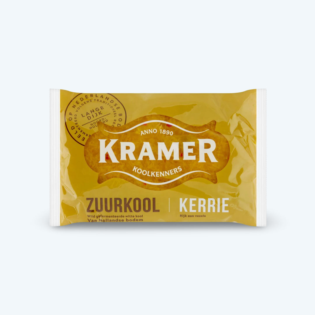 Zuurkool kerrie (500gr)